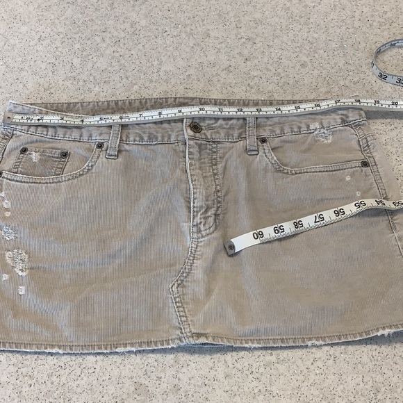 Corduroy mini skirt - Picture 4 of 5